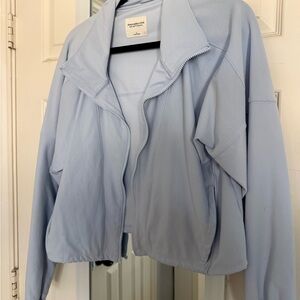 Abercrombie & Fitch Light Blue Jacket *no zipper*